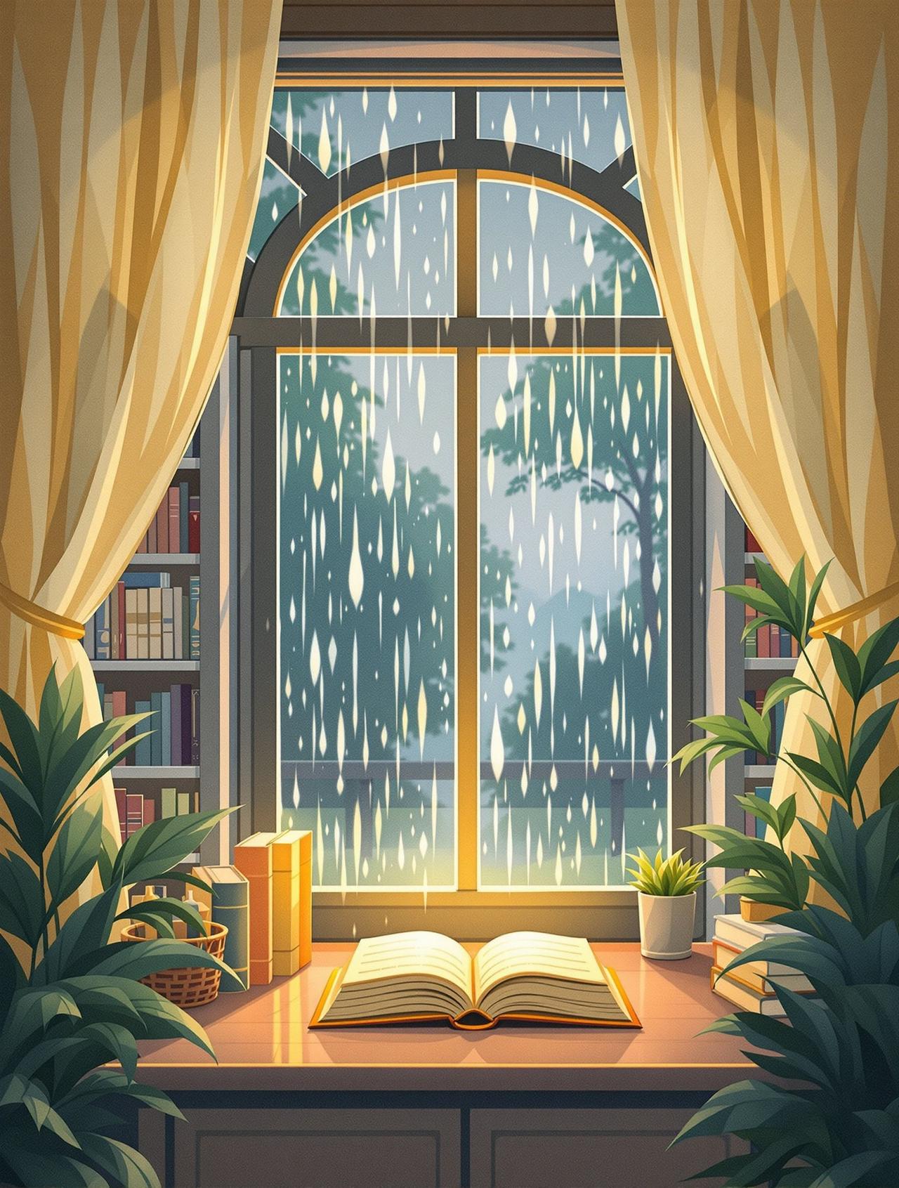 雨天的图书馆 - 漫剧免费观看新番